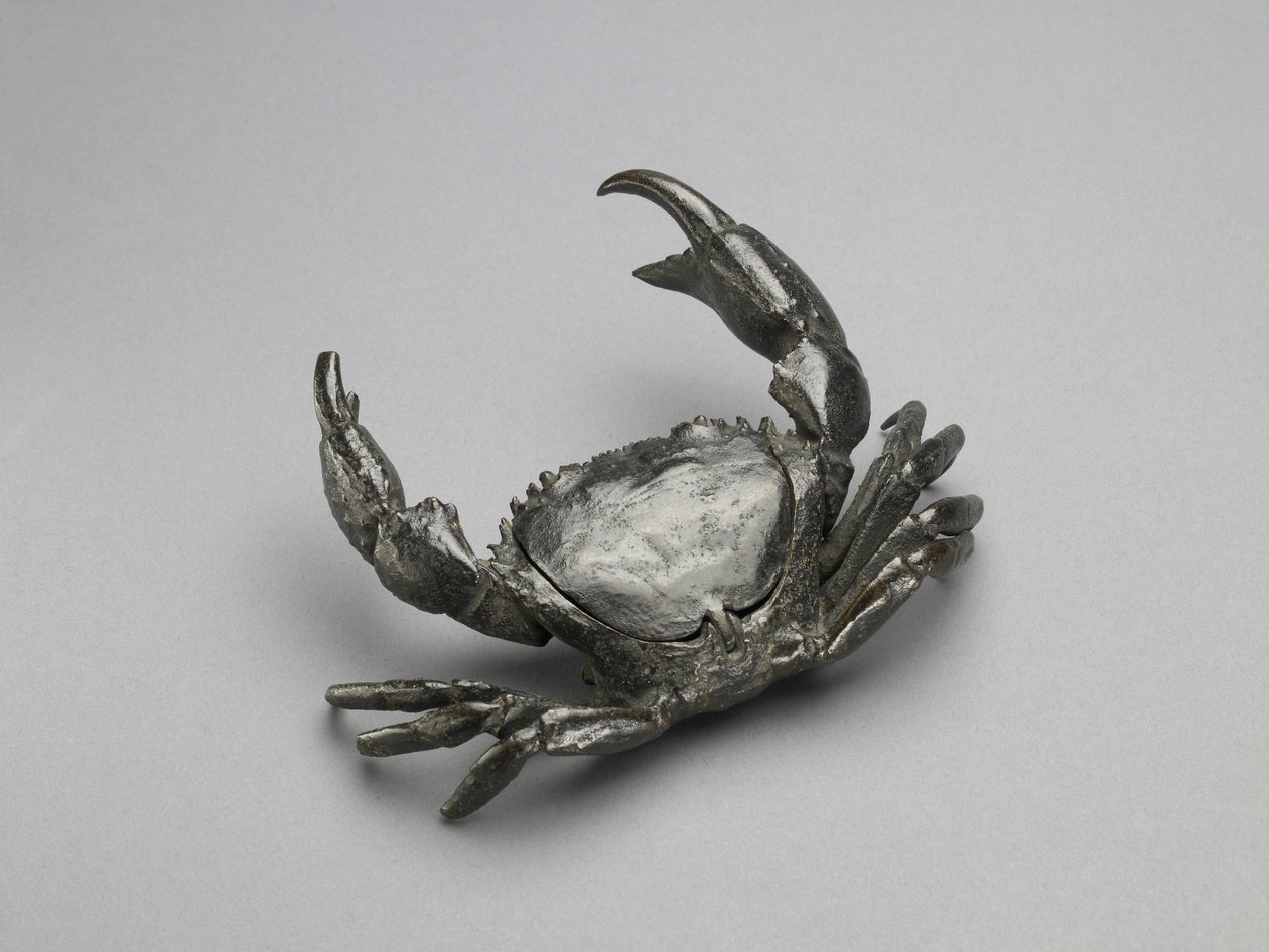 Blekkstativ i form av en krabbe, ca. 1560 (bronse) av Italian School