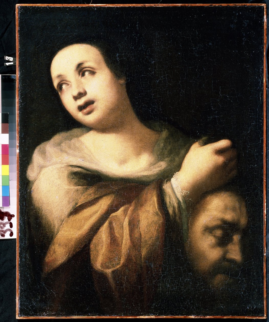 ""Judith presentant la tete de Holopherne"" (Judith with the Head of Holofernes) Peinture de l