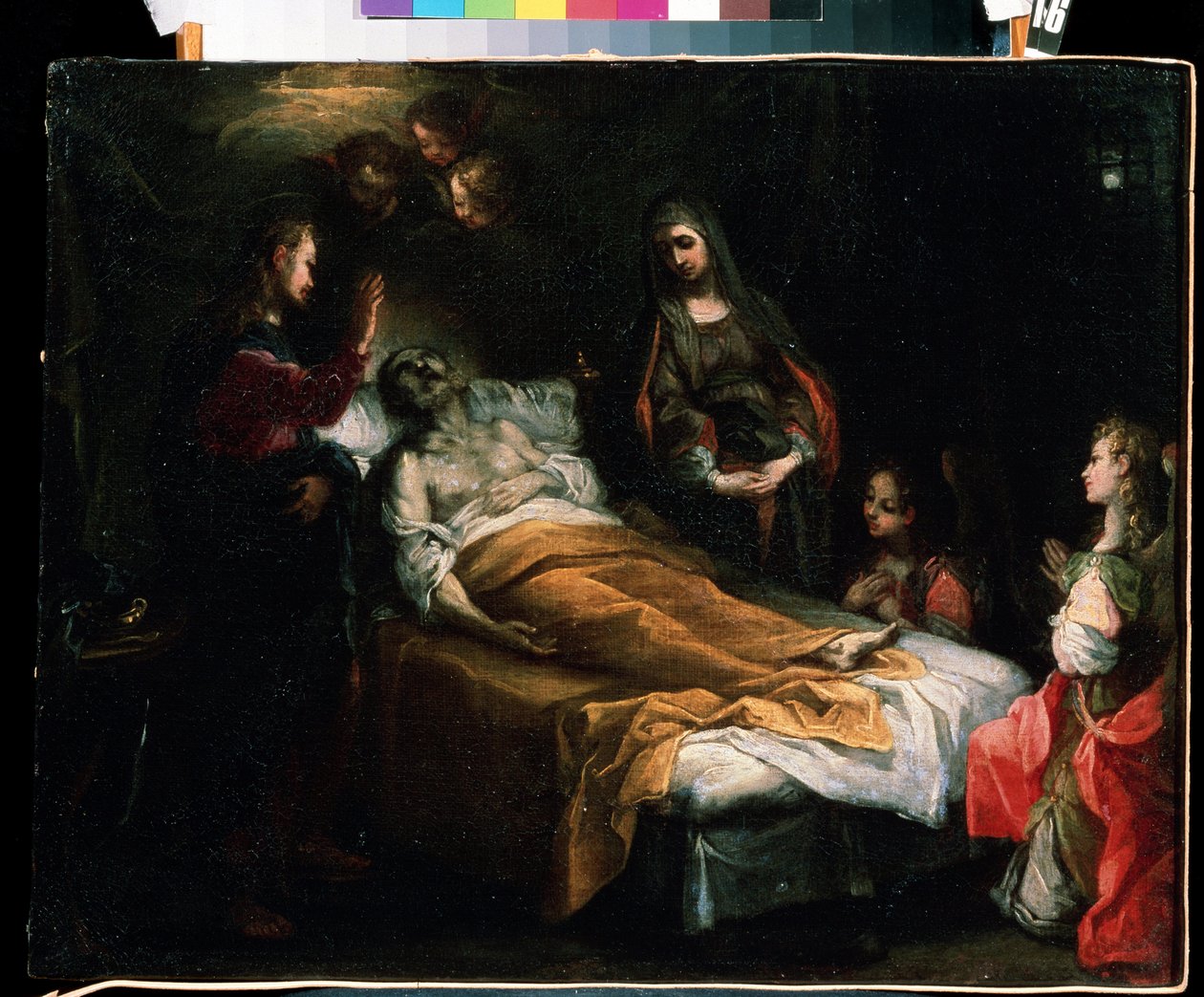 Italiensk skolemaleri fra 1600-tallet Mikhail Kroshitsky kunstmuseum, Sevastopol (Sevastopol) Ukraina av Italian School