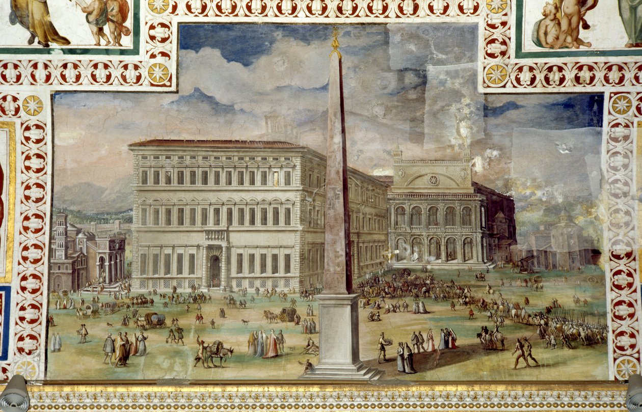 Lateranpalasset, Roma av Italian School