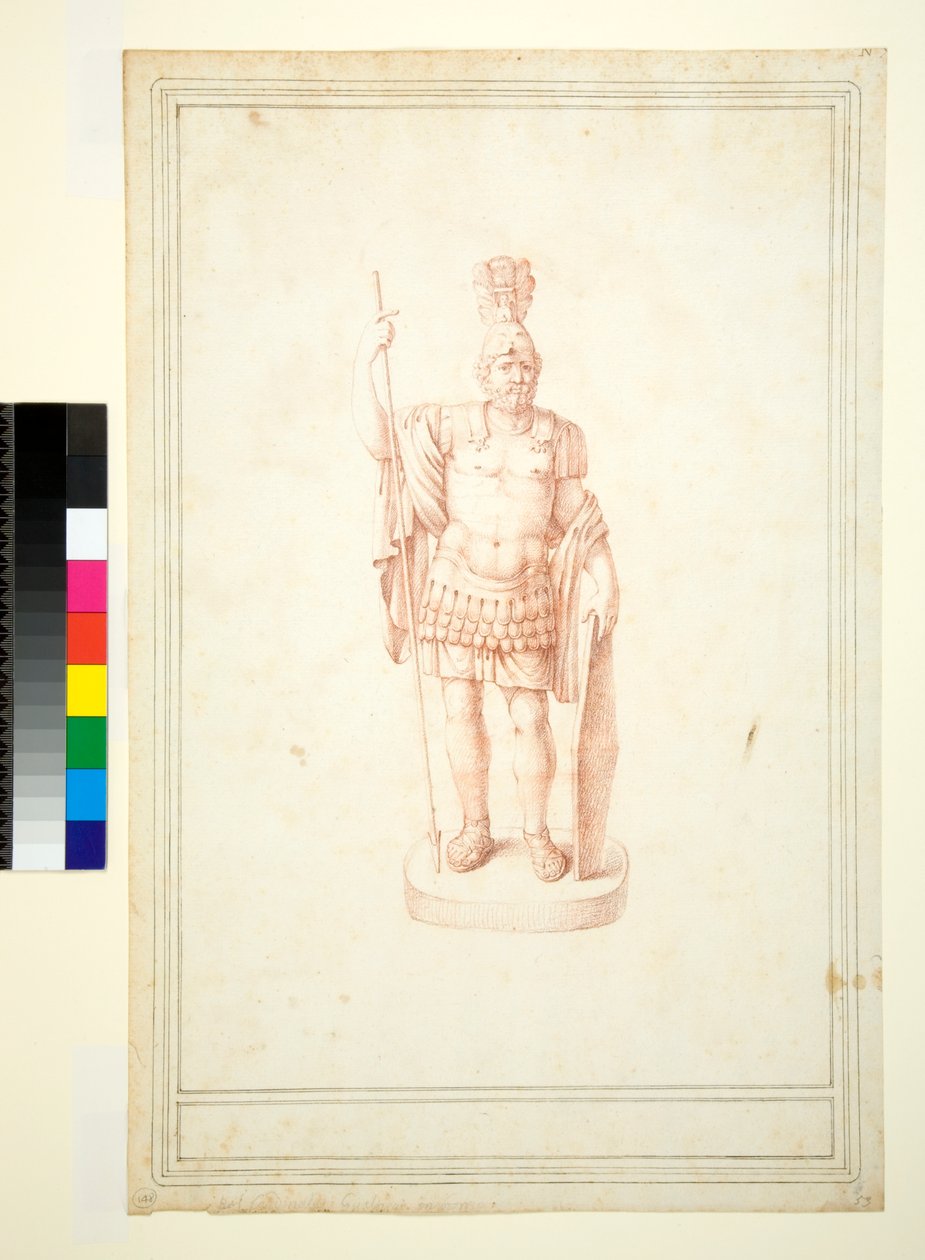 Mars, 1700-1750 av Italian School
