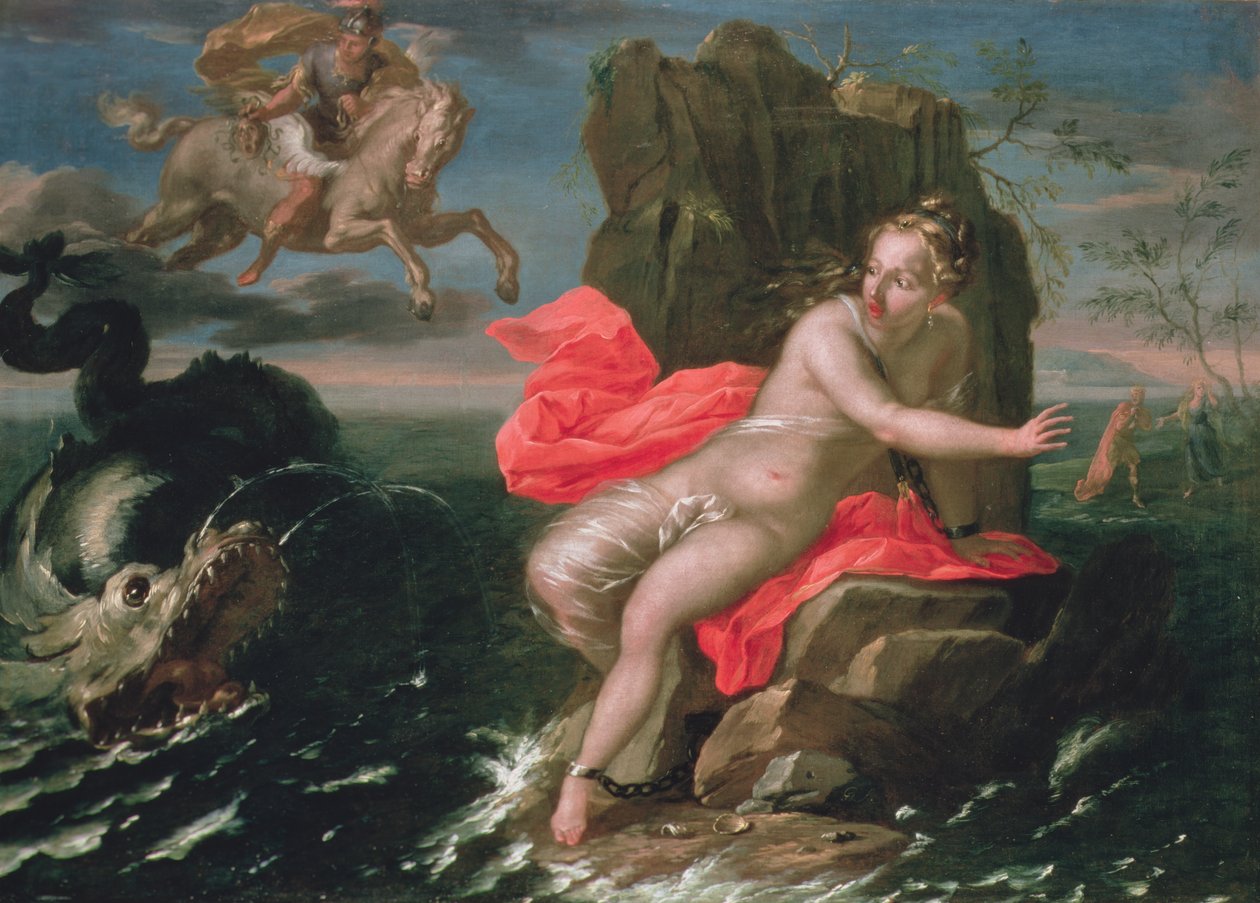 Perseus og Andromeda, Bolognese-skolen av Italian School
