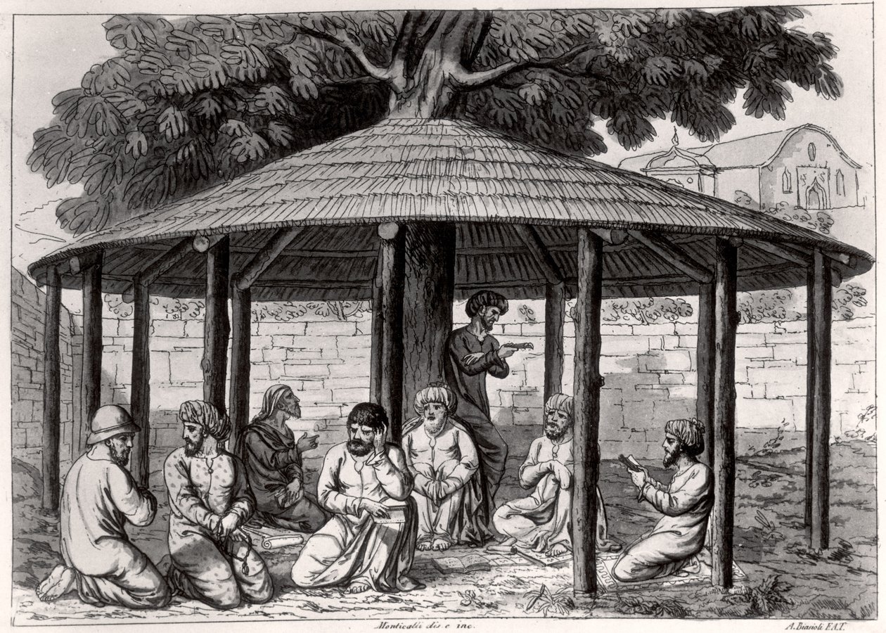 Persiske sufier, tidlig på 1800-tallet av Italian School