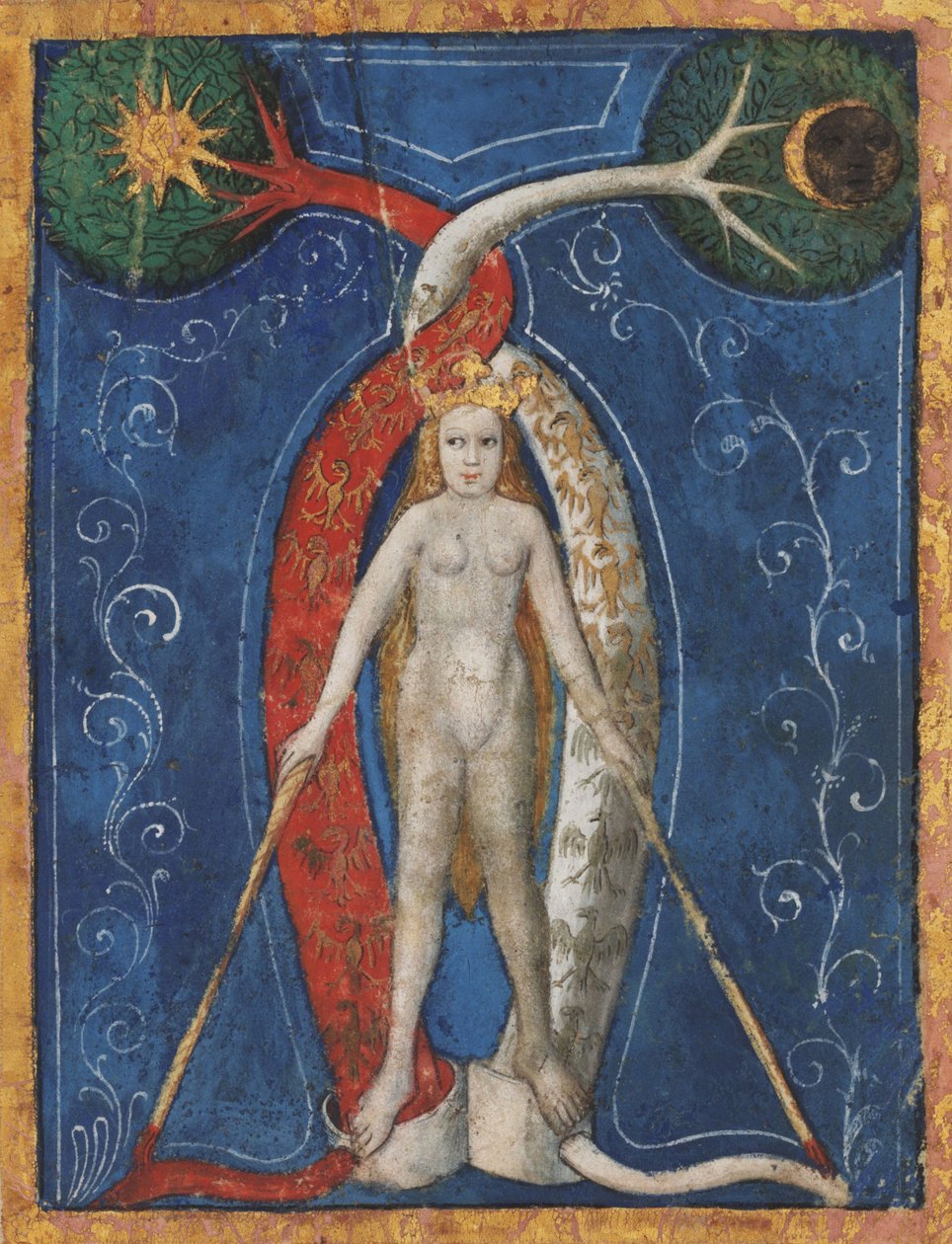 Filosofisk Merkur (vellum) av Italian School