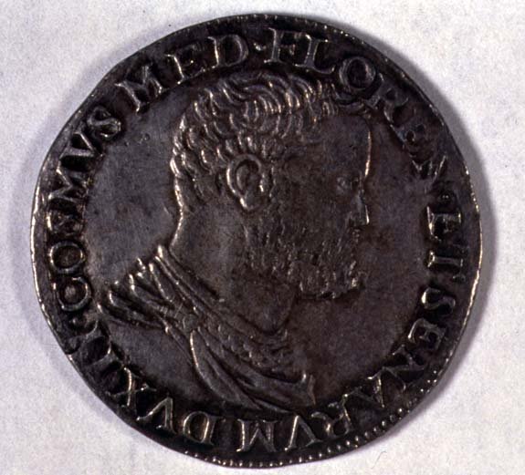 Portrettmedalje av Cosimo I de 