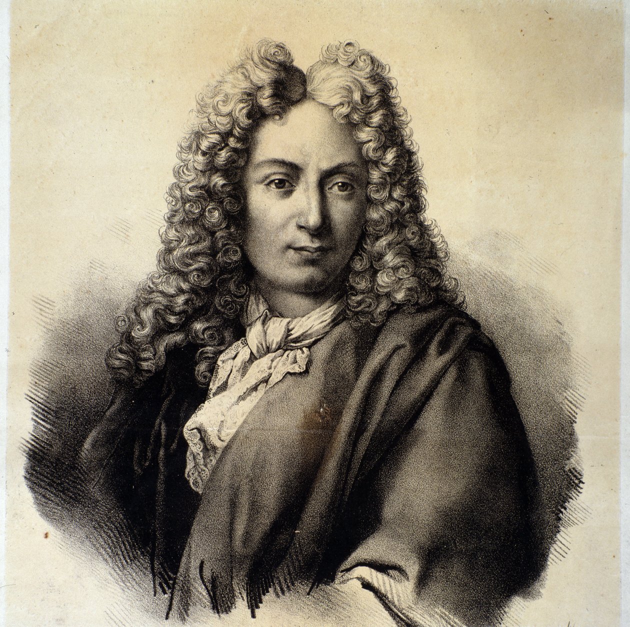 Portrett av Arcangelo Corelli (1653-1713) italiensk komponist og fiolinist av Italian School