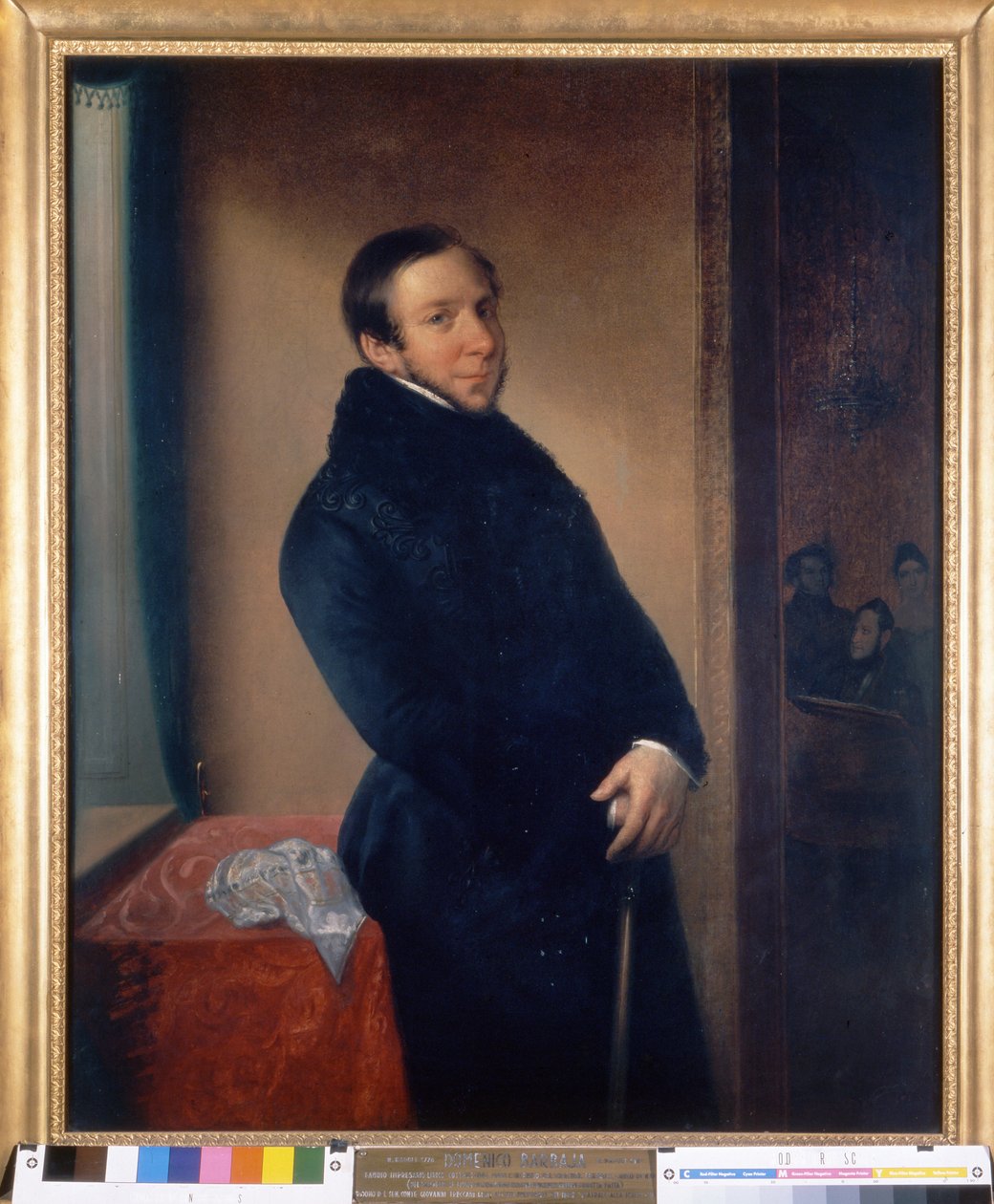 Portrett av Domenico Barbaia av Italian School