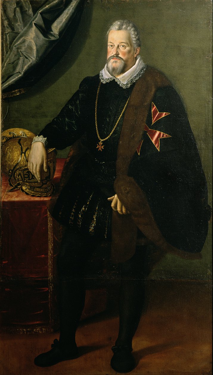 Portrett av Ferdinand I (1549-1609) av Medici av Italian School