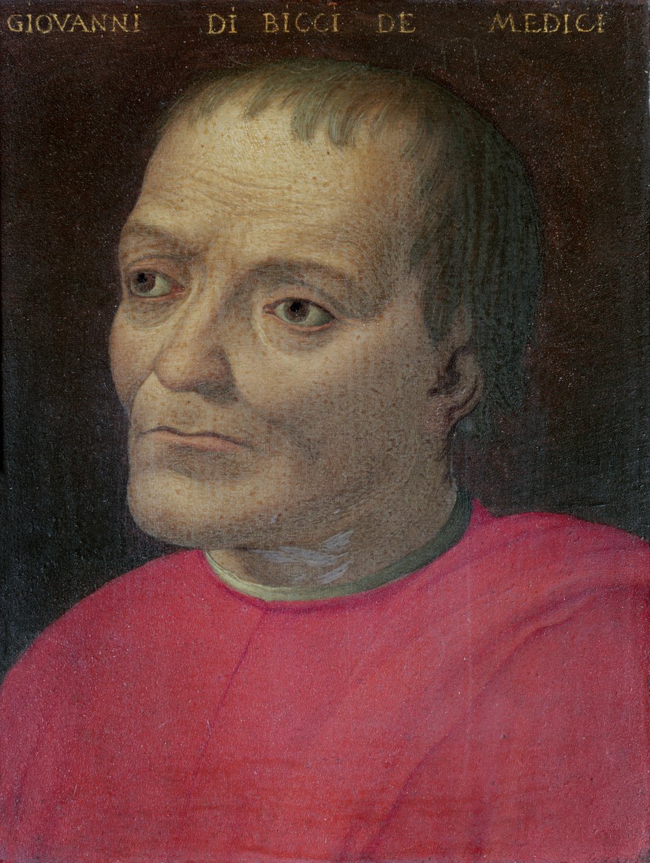 Portrett av Giovanni di Bicci de Medici av Italian School