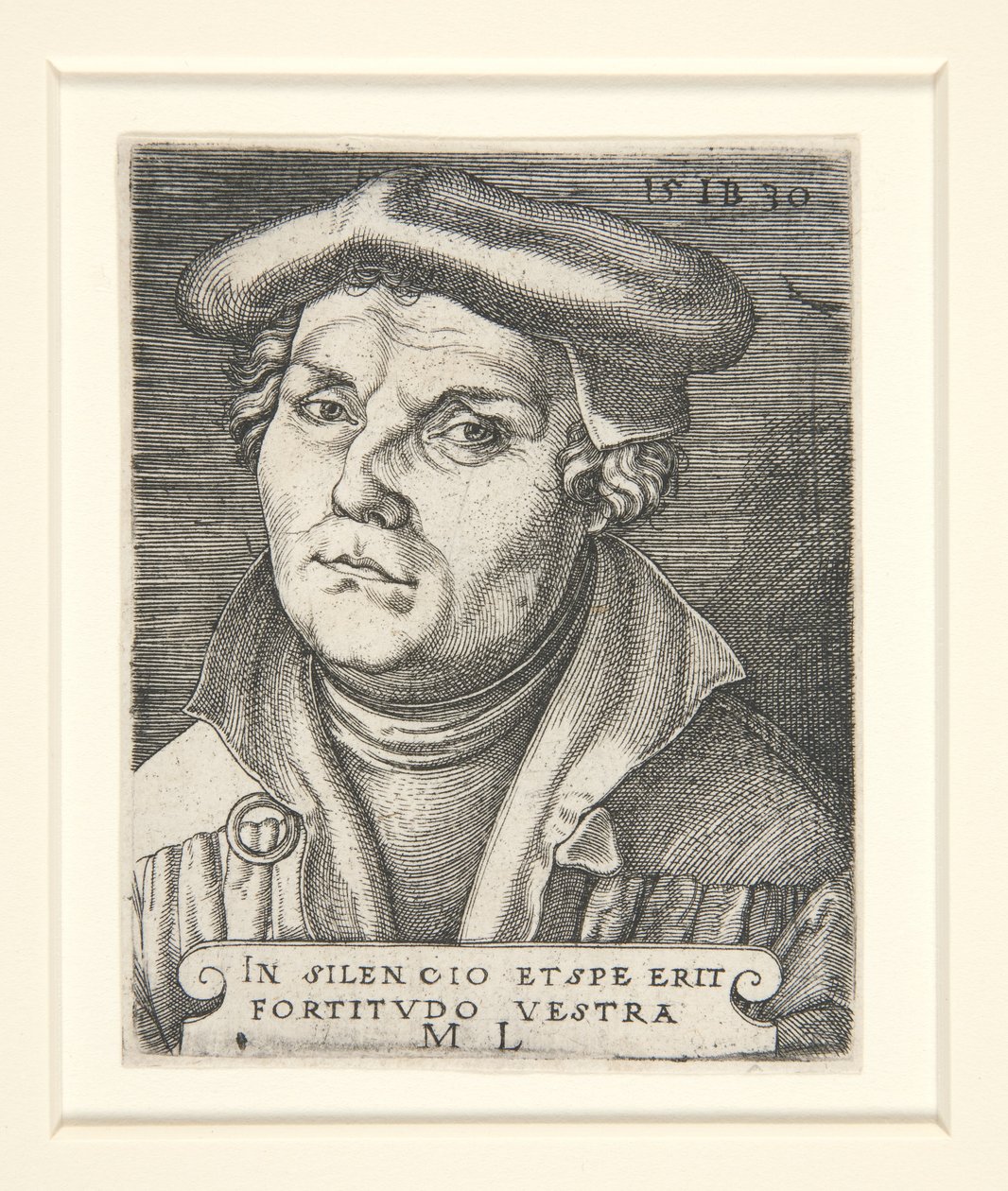 Portrett av Martin Luther av Italian School