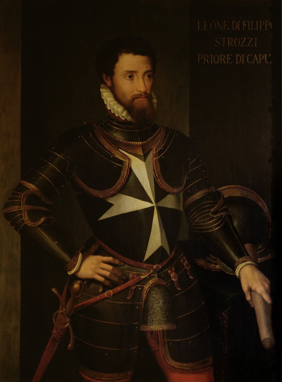 Portrett av Piero Strozzi (1510-58) av Italian School