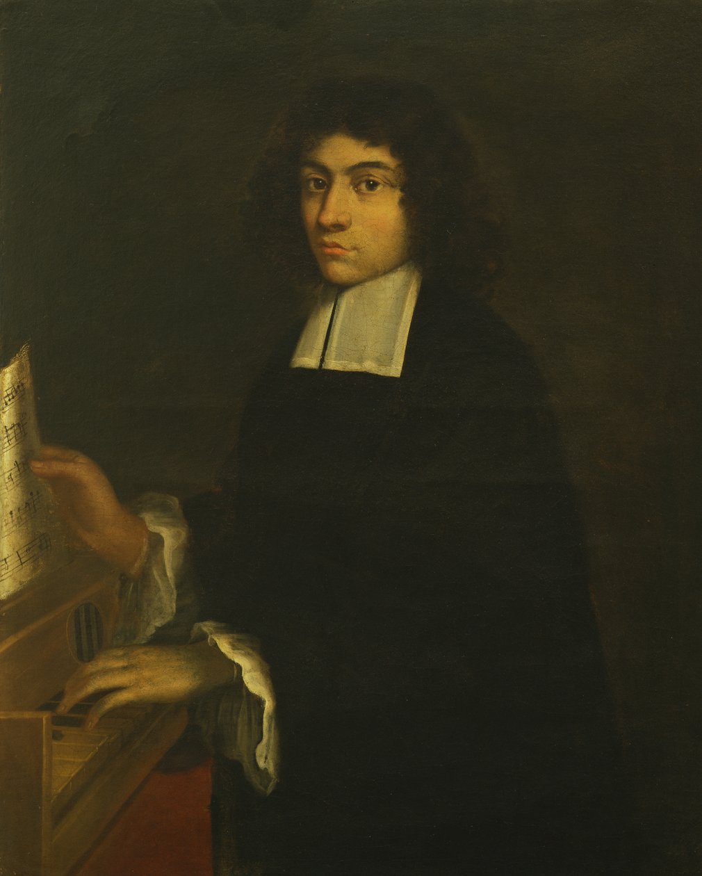 Portrett av Pietro degli Antonius (1648-1720) (olje på lerret) av Italian School
