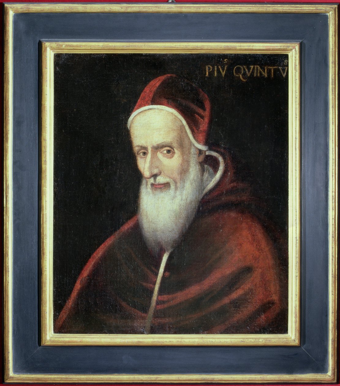 Portrett av pave Pius V av Italian School