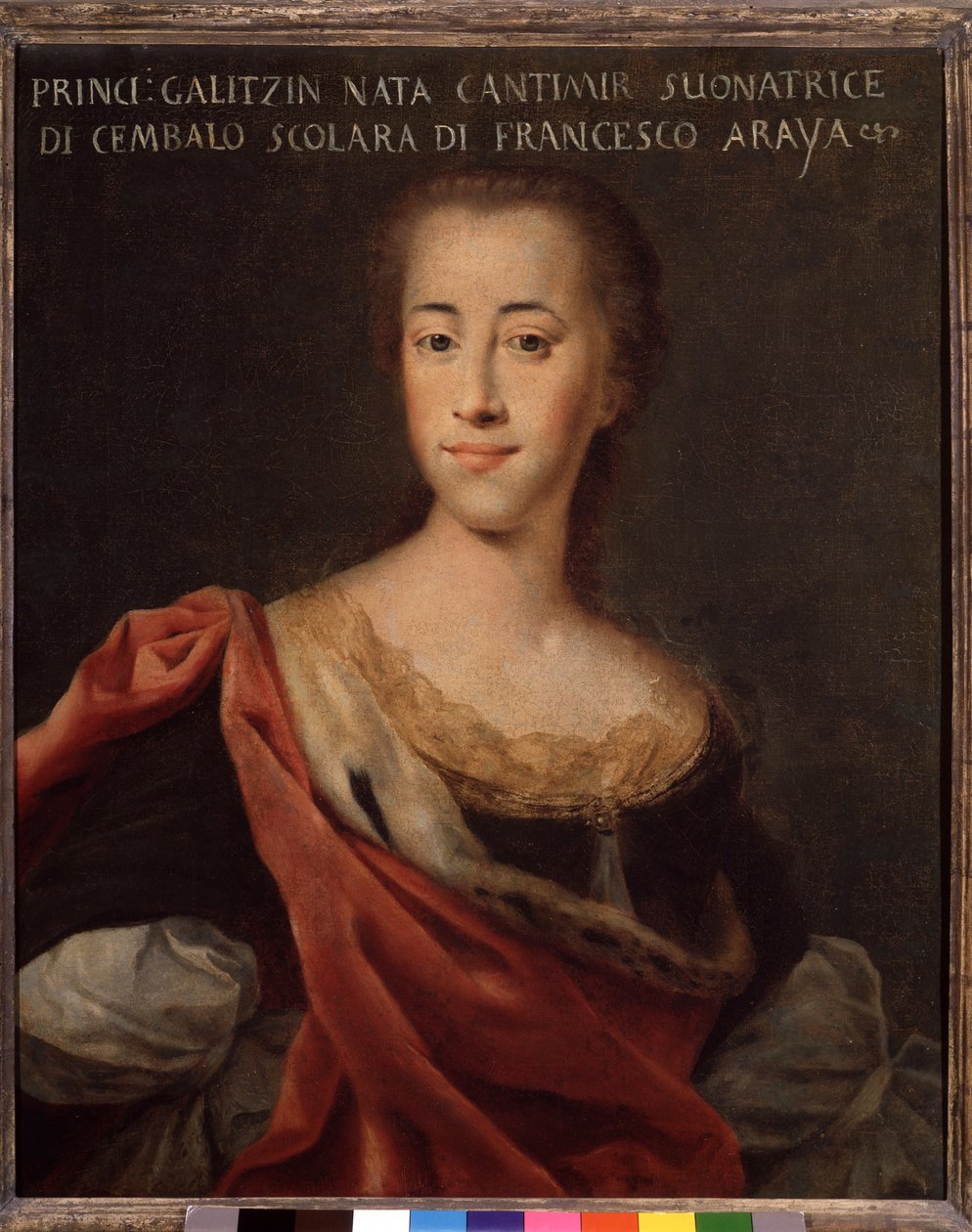 Portrett av prinsesse Galitzine av Italian School