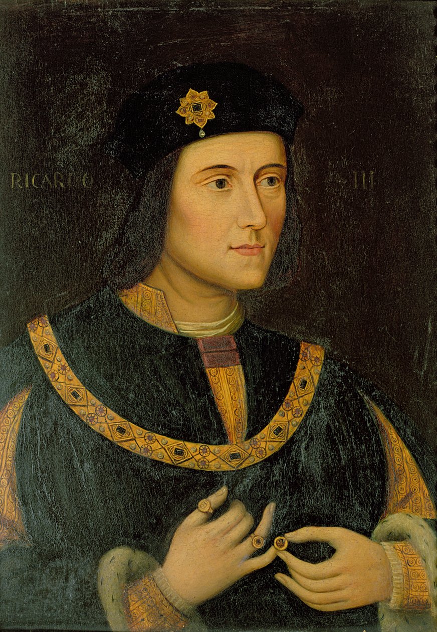 Portrett av Richard III av Italian School