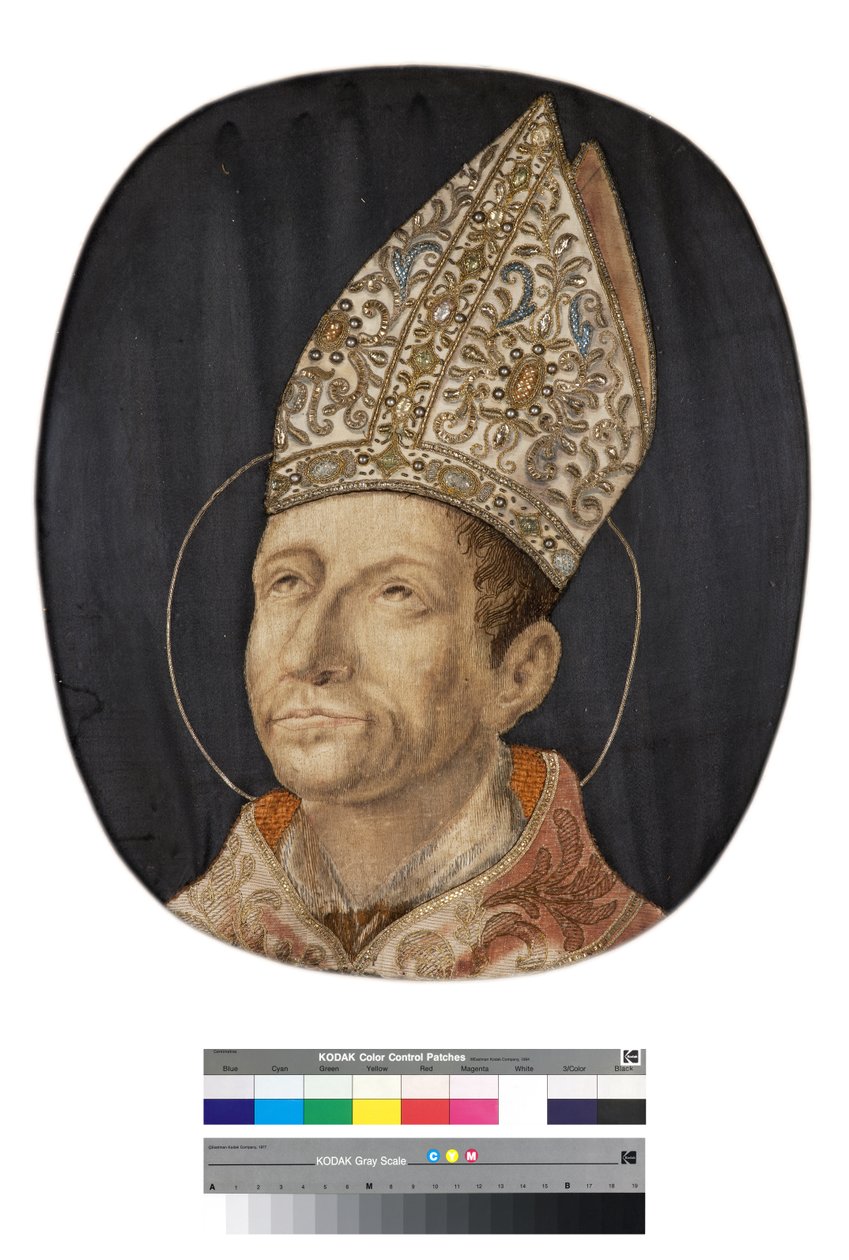 Portrett av San Carlo Borromeo av Italian School