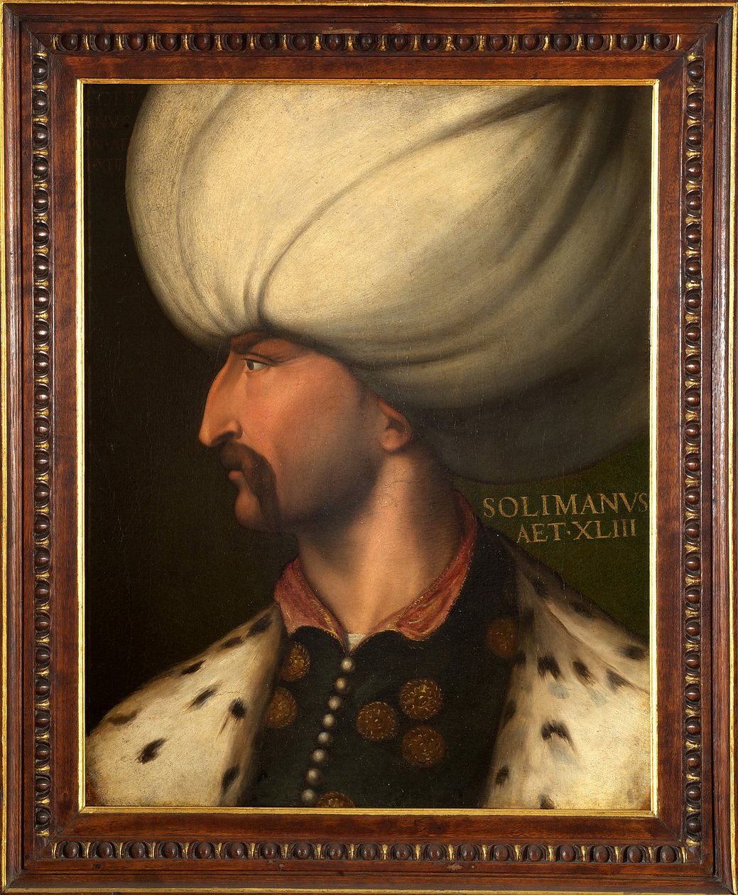 Portrett av Suleyman Ier den storslåtte av Italian School