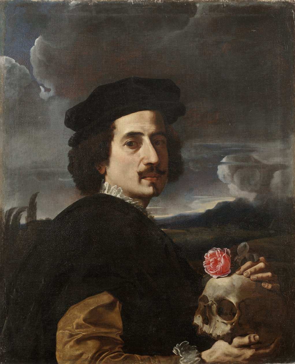 Portrett av en mann, midten av 1600-tallet av Italian School