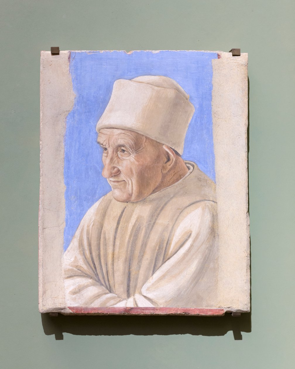 Portrett av en gammel mann, siste fjerdedel av 1400-tallet av Italian School