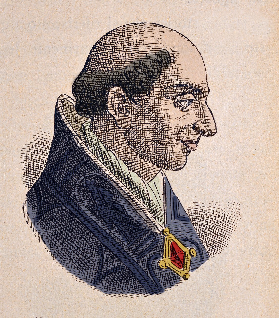 Portrett av pave Boniface VI (Bonifacius eller Bonifacio) av Italian School