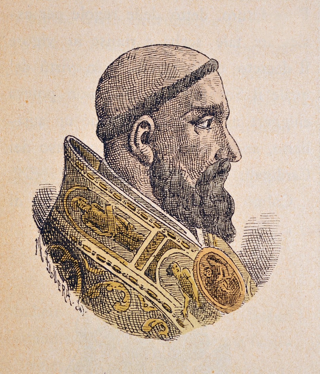 Portrett av pave Paul IV av Italian School