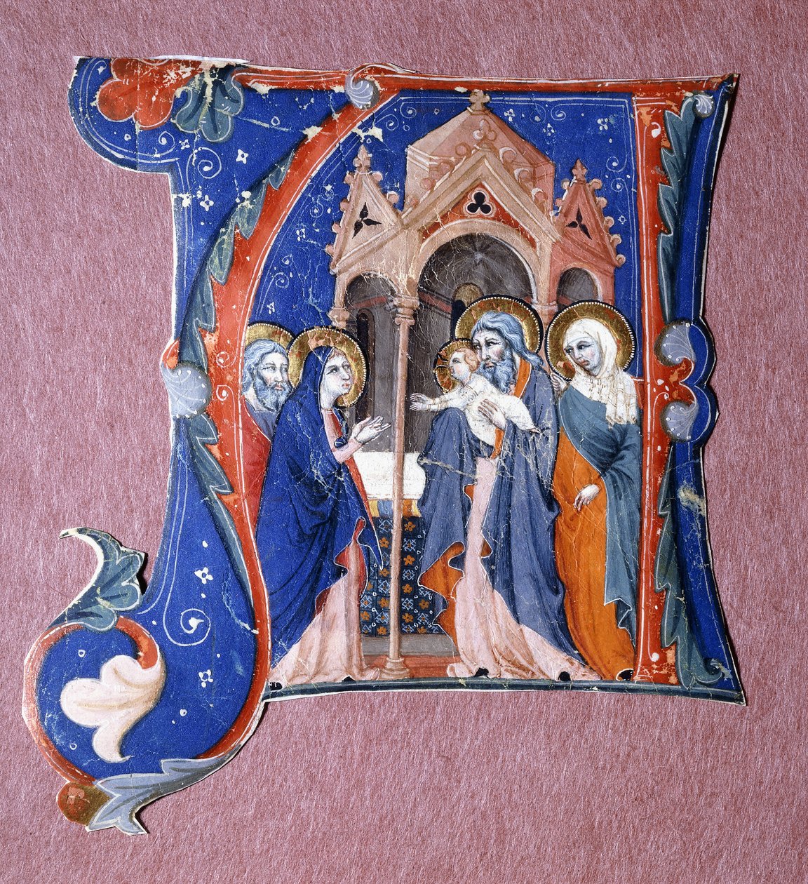 Presentasjon av Kristus i templet, ca. 1340 av Italian School