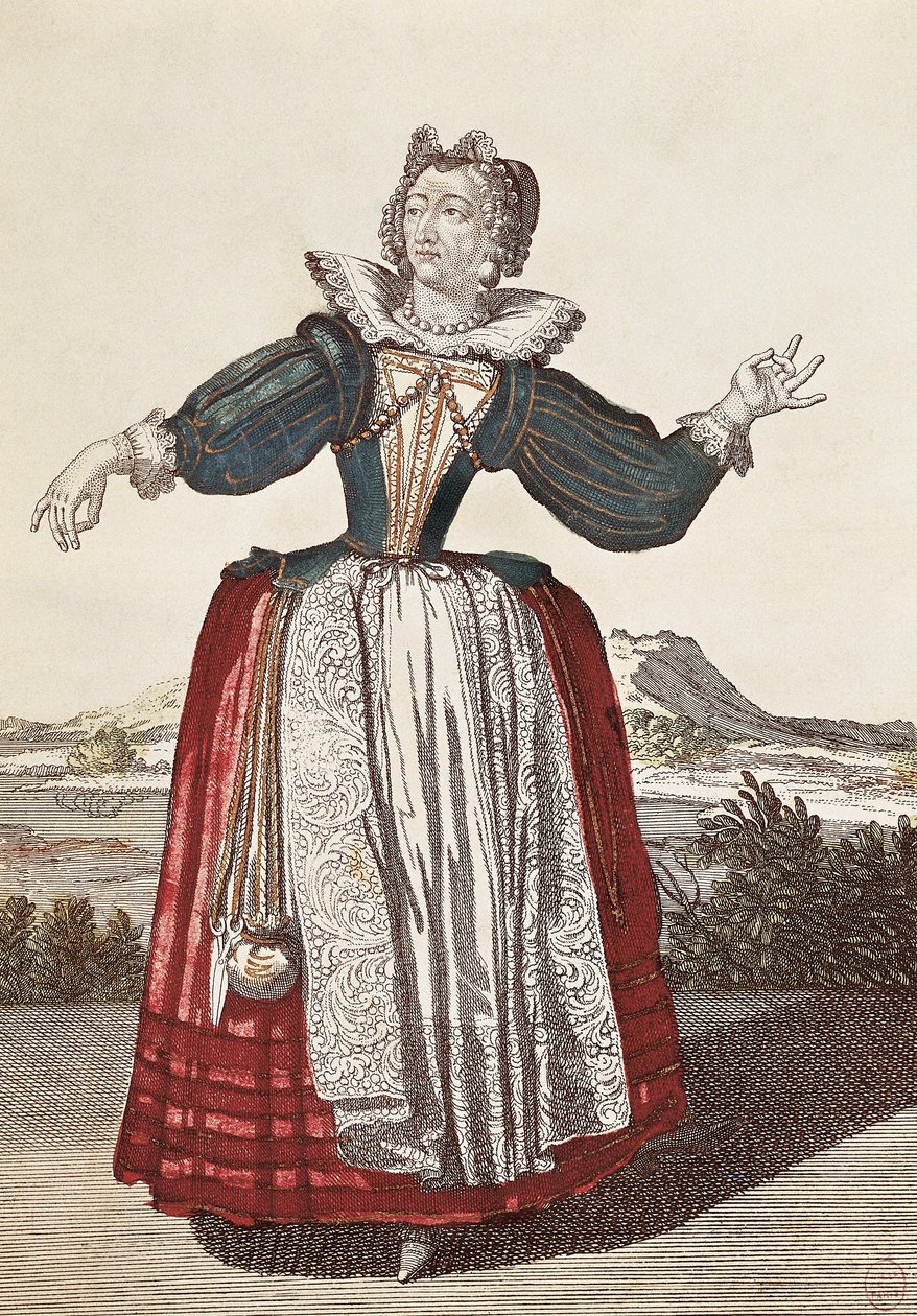 Radegonda, karakter av Commedia dell