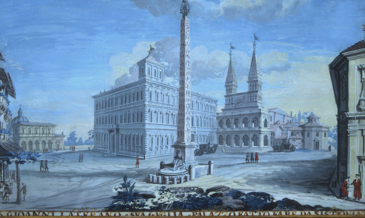 San Giovanni i Laterano av Italian School