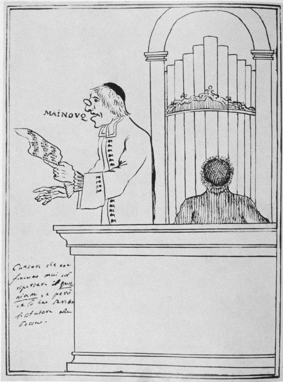 Sanger og organist av Italian School