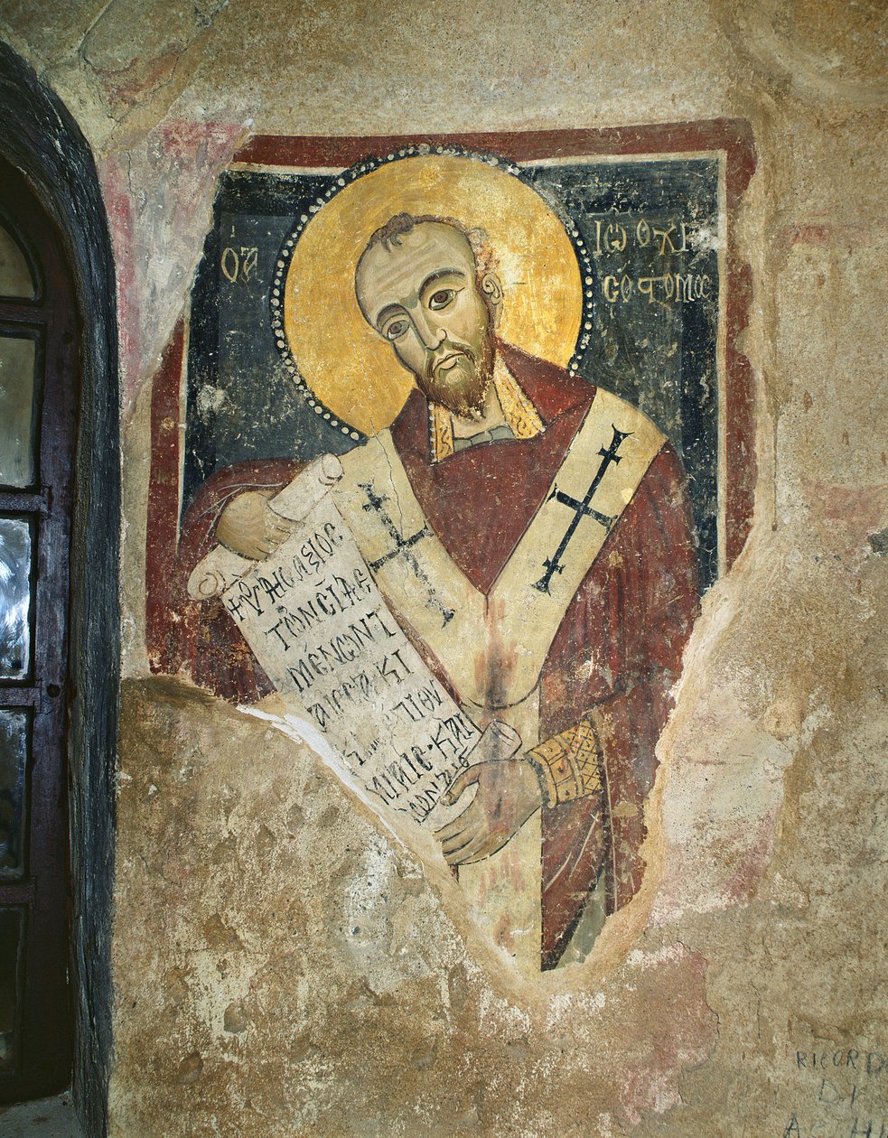 St John Chrysostom av Italian School