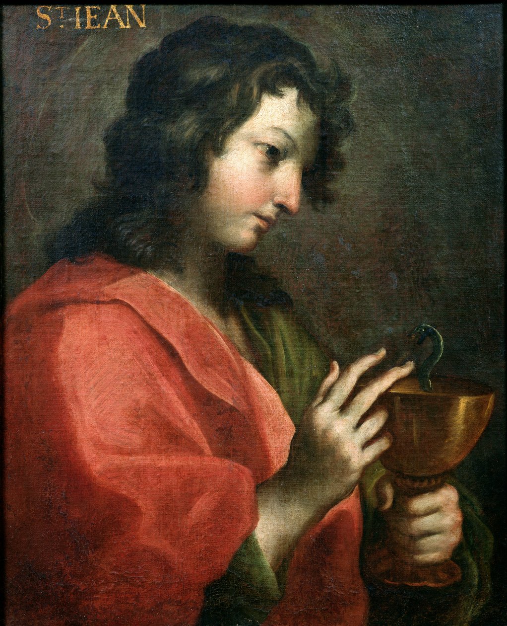 Evangelisten Johannes av Italian School