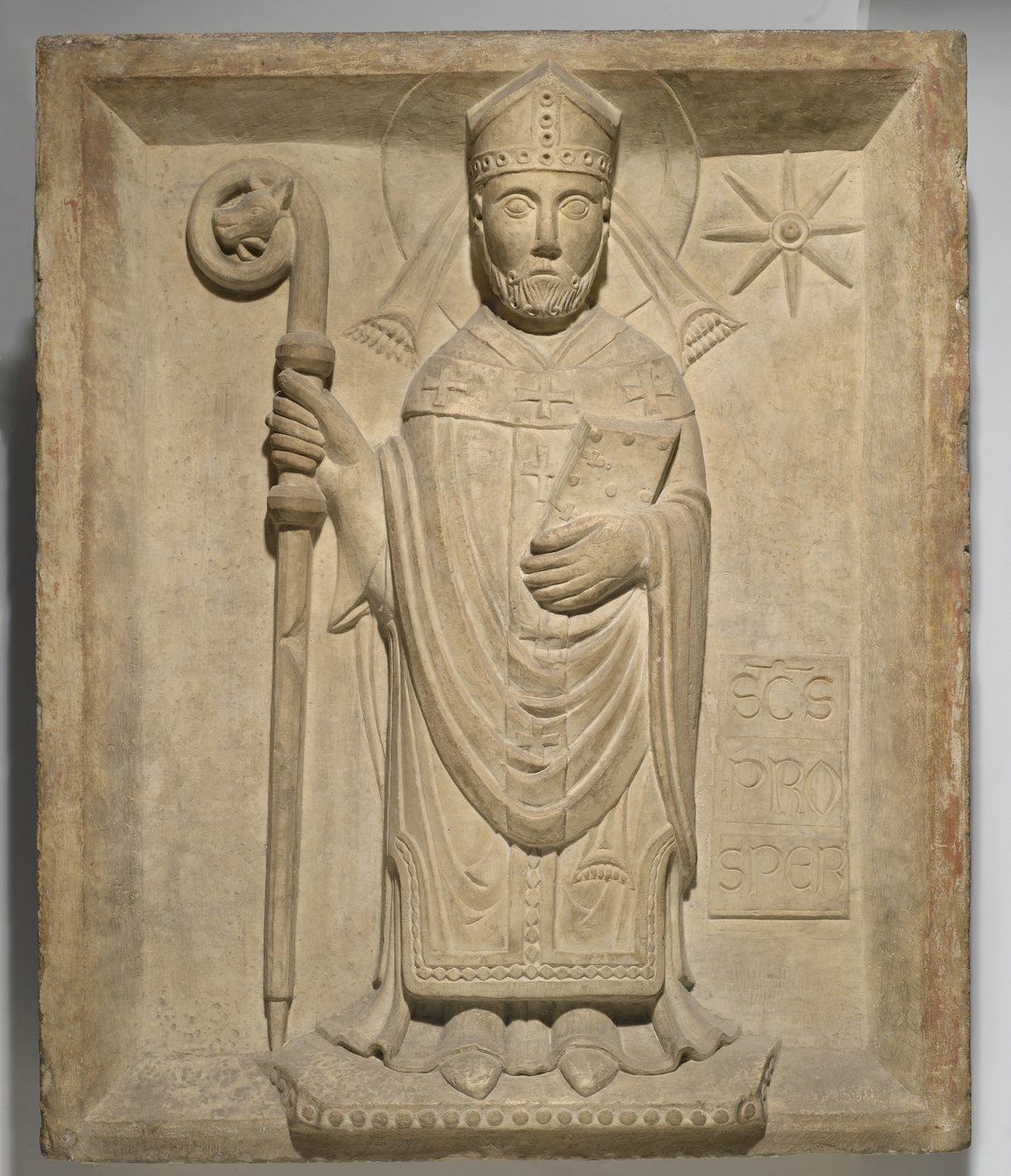 St. Prosper, ca. 1200-25 (marmor) av Italian School
