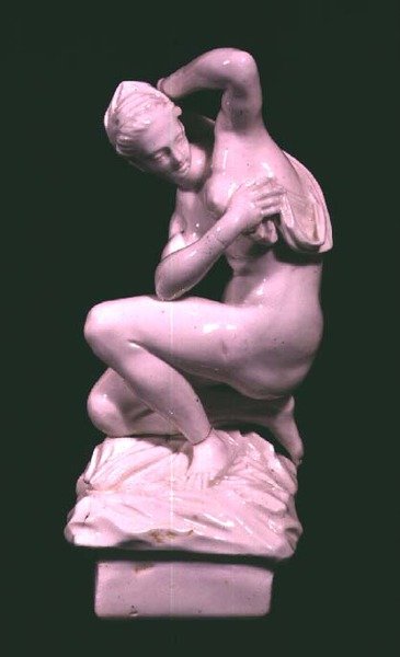 Statuett, etter en bronse av Giambologna (1529-1608) Vinovo-fabrikk, sent på 1700-tallet (porselen) av Italian School