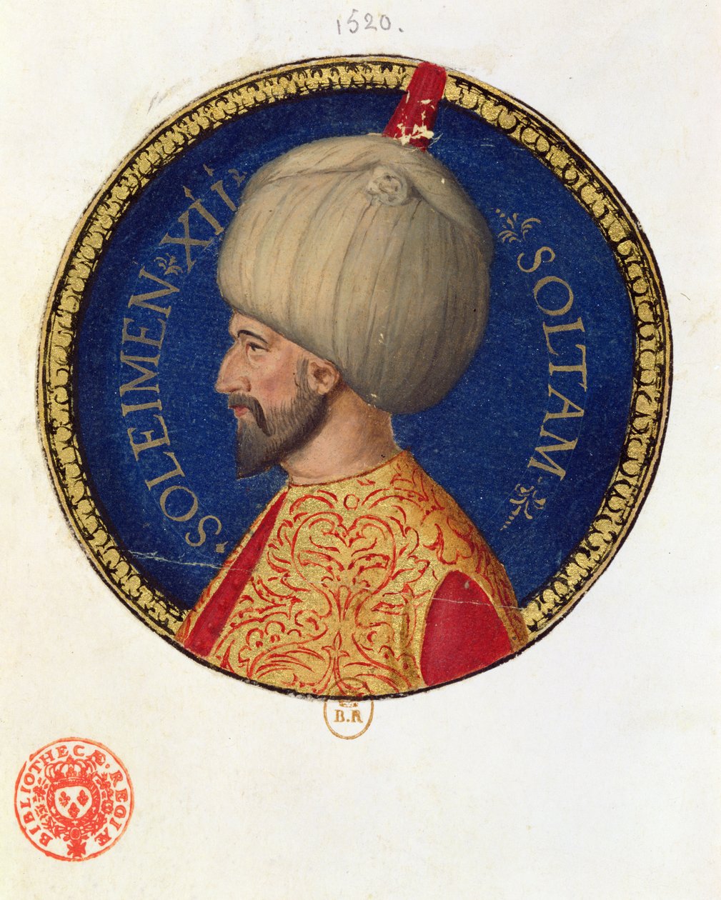 Suleiman I (1494-1566) kalte den storslåtte av Italian School