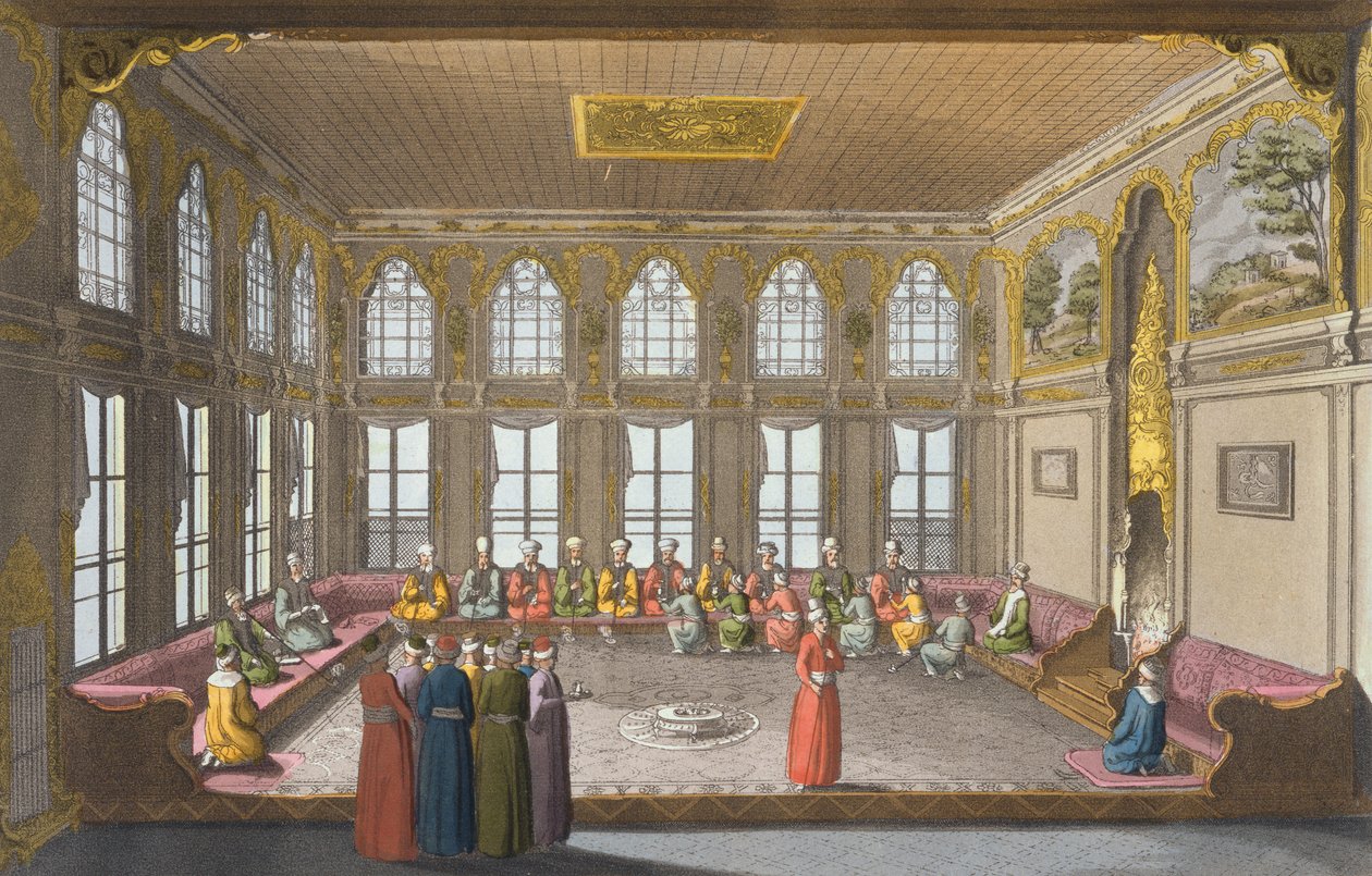 The Apartment of a Minister, plate 57 fra del III, bind I av 