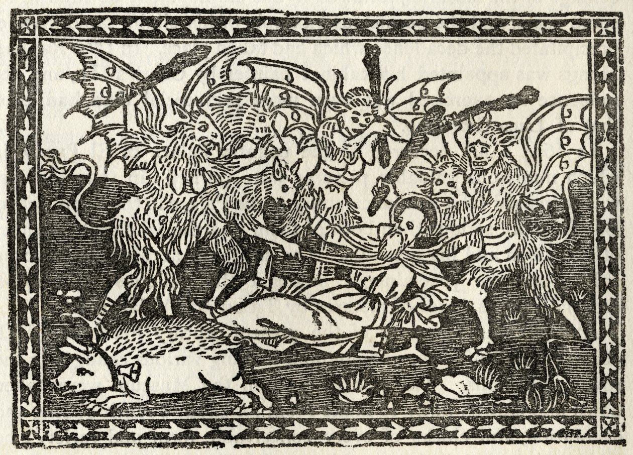 The Bastinading of St. Anthony, fra 