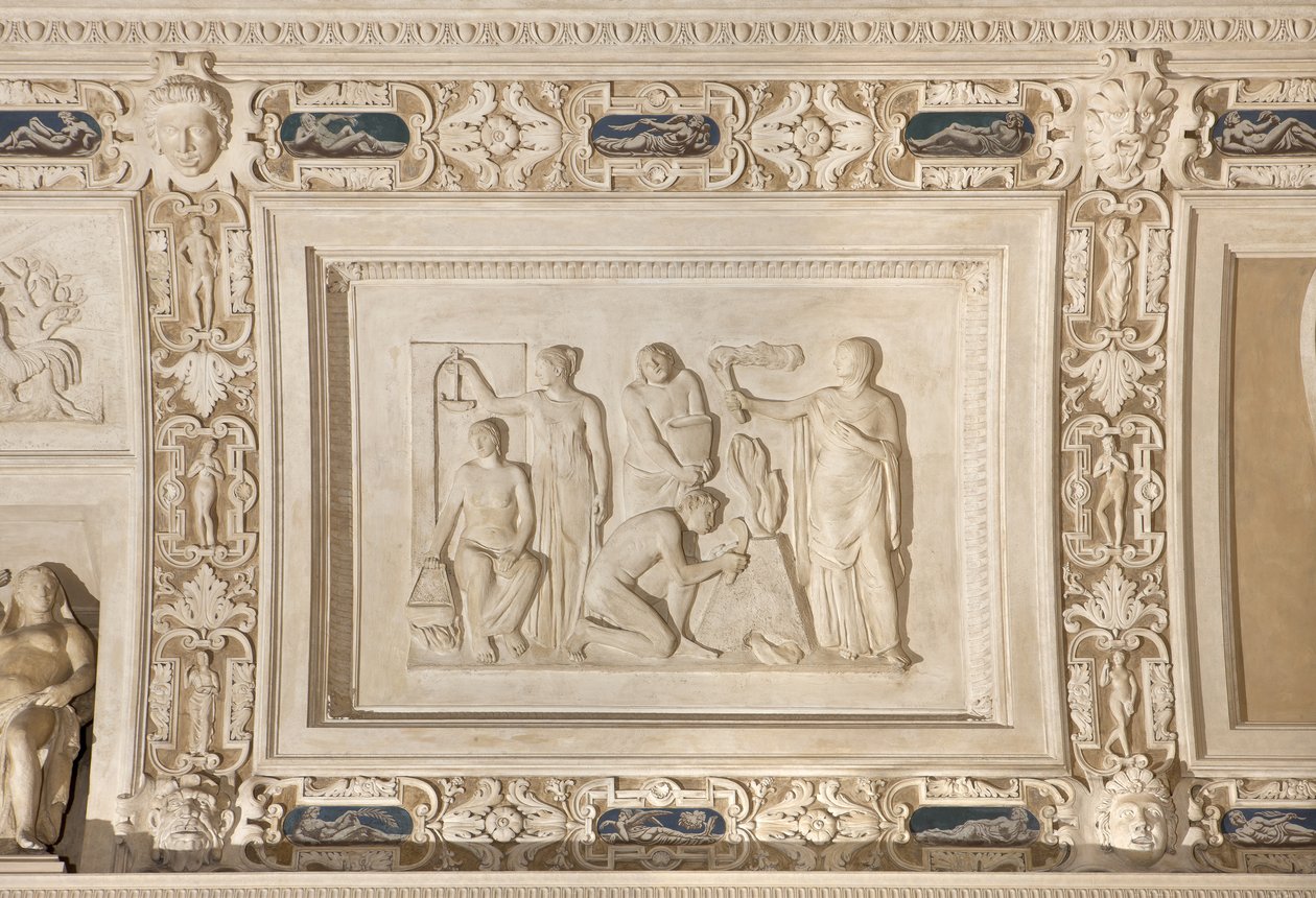 Ilden, fra historiene om Perseus av Italian School