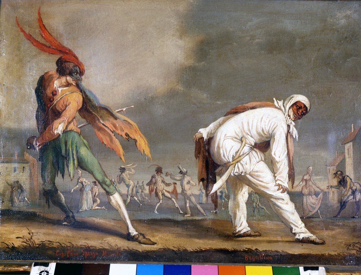 De italienske maskene til Commedia dell
