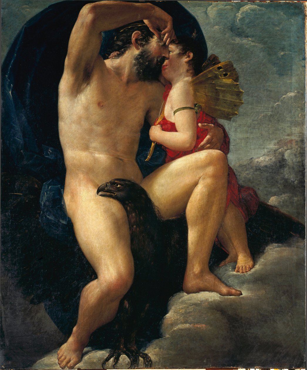 The Kiss of Jupiter (maleri av Italian School
