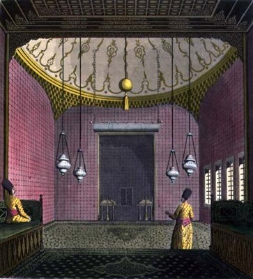 The Tomb of the Grand Visir Raghib-Pascha, plate 40 fra del III, bind I av 