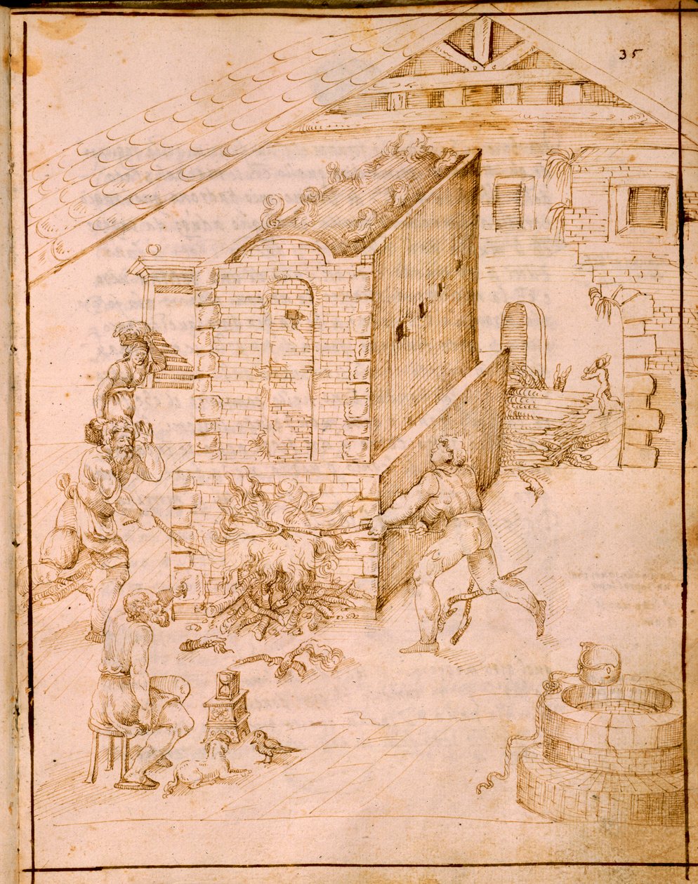 Den eldgamle kunsten å lage fartøy, 1589 av Italian School