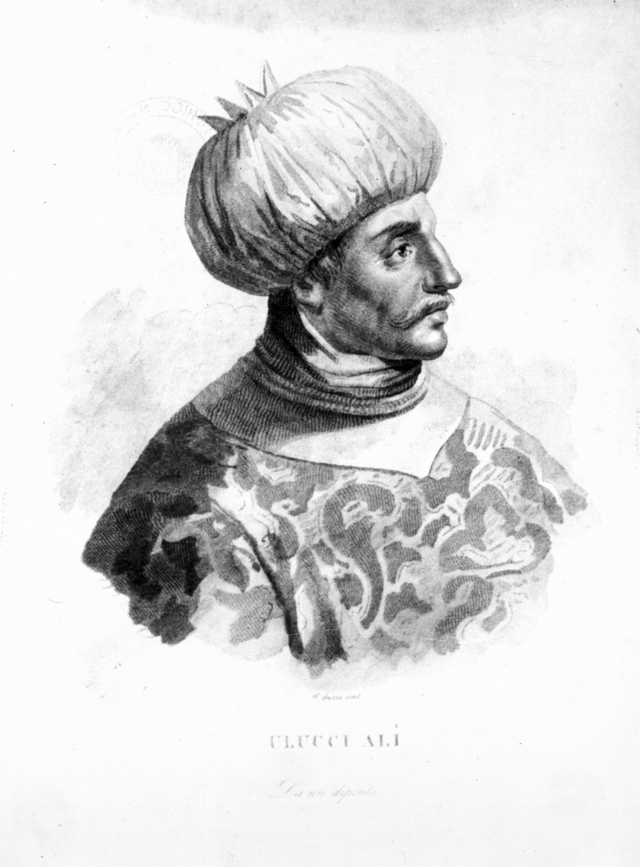 Ulucci Ali (d.1587) den tyrkiske piraten av Italian School