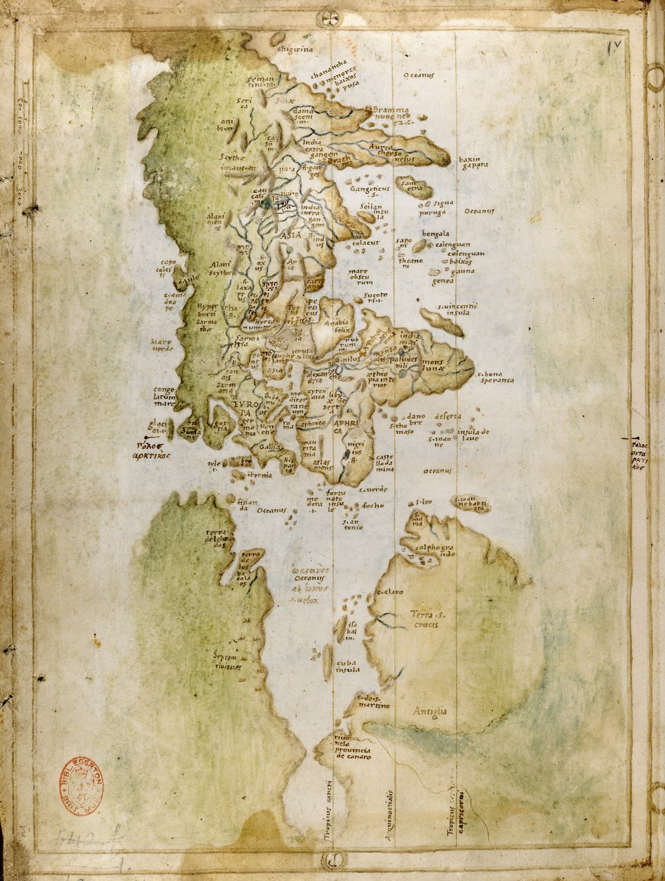 Verdenskart, Portolan-atlas, Vesconte de Maggiolo av Italian School