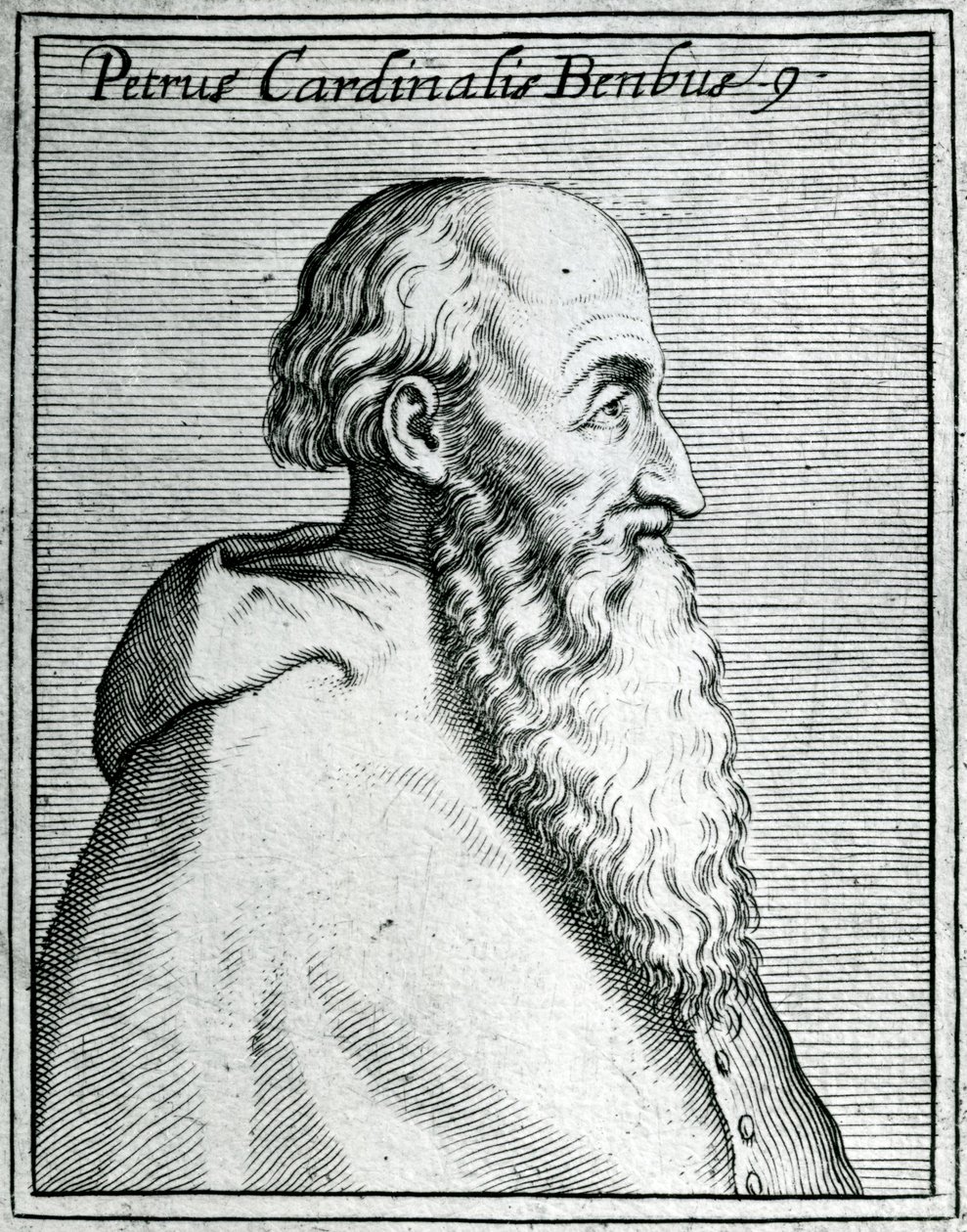 Portrett av Pietro Bembo (1470-1547) av Italian School Italian School