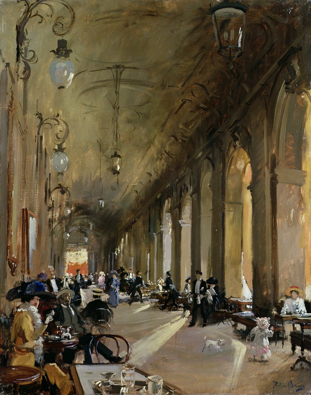 Cafe Florian, Venezia av Italico Brass