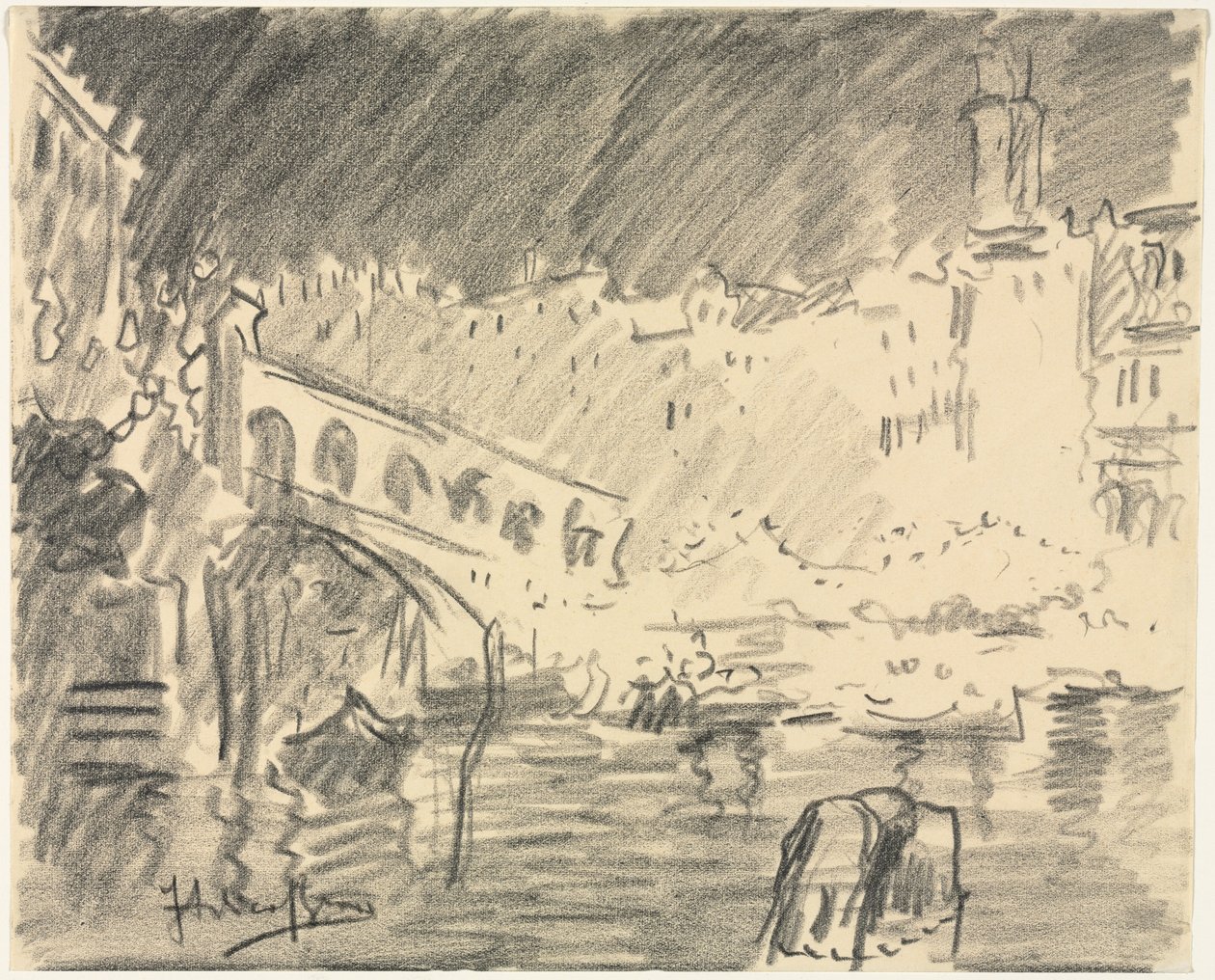 Rialtobroen av Italico Brass