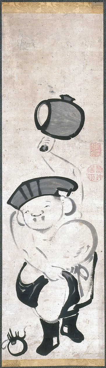 Daikoku-Ten (blekklyd Paper) av Ito Jakuchu