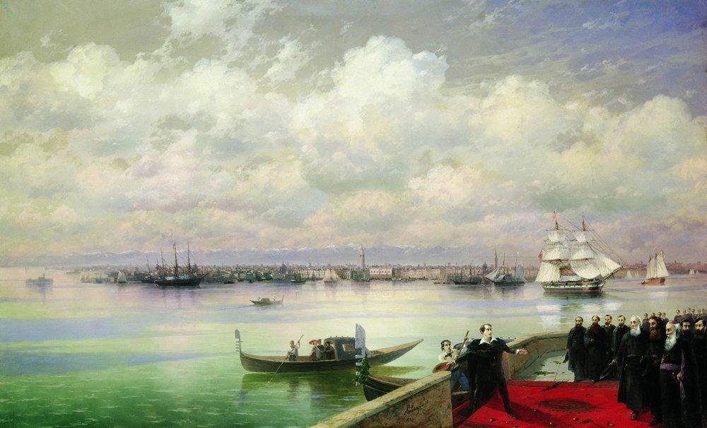 San Lazzaro degli Armeni av Ivan Konstantinovich Aivazovsky