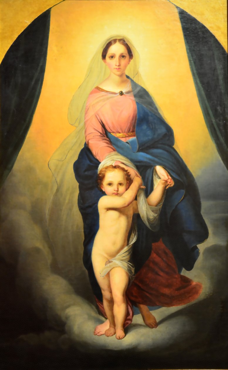 Madonna med barn av Ivan Khrutsky