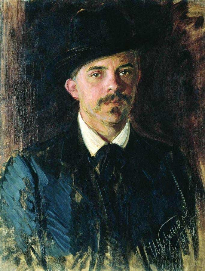 Portrett av Lukian Popovn:. . n av Ivan Koulikov